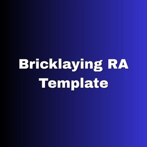 Bricklaying RA Template