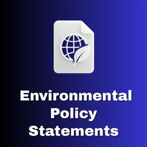 Environmental Policy Statements Template