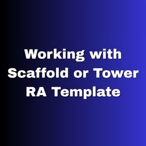 Working with Scaffold or Tower RA Template