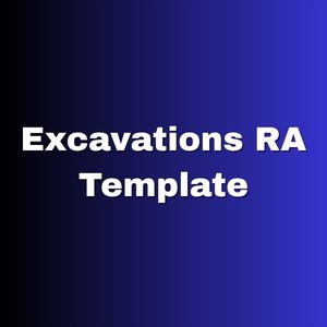 Excavations RA Template