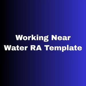 Working Near Water RA Template