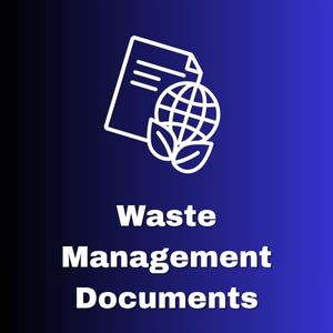 Waste Management Documents Template