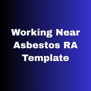 Working Near Asbestos RA Template