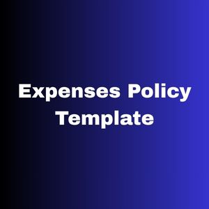 Employee Expenses Policy Template