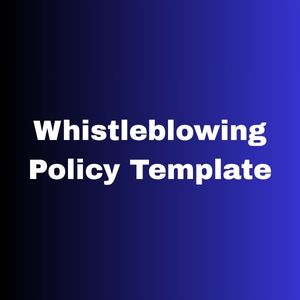Whistleblowing Policy Template