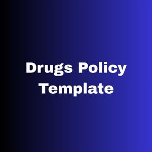 Drugs Policy Template