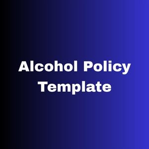 Alcohol Policy Template